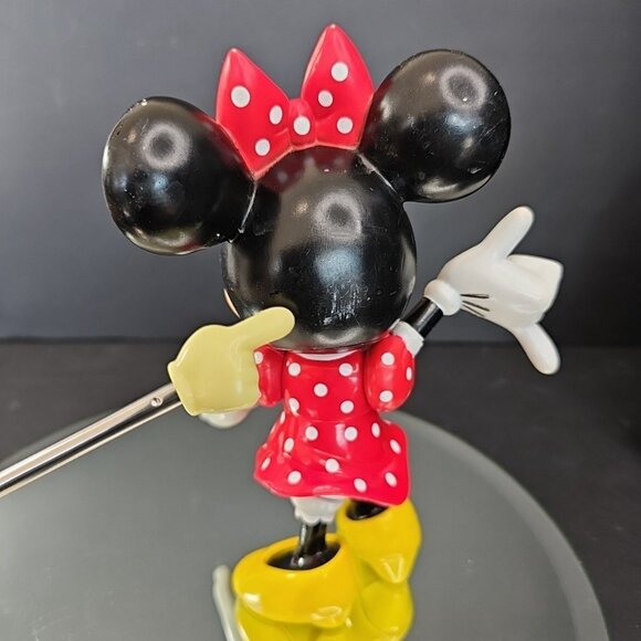 Vintage Minnie Mouse Articulated Figurine Walt Disney 8" Toy - Picture 6 of 12